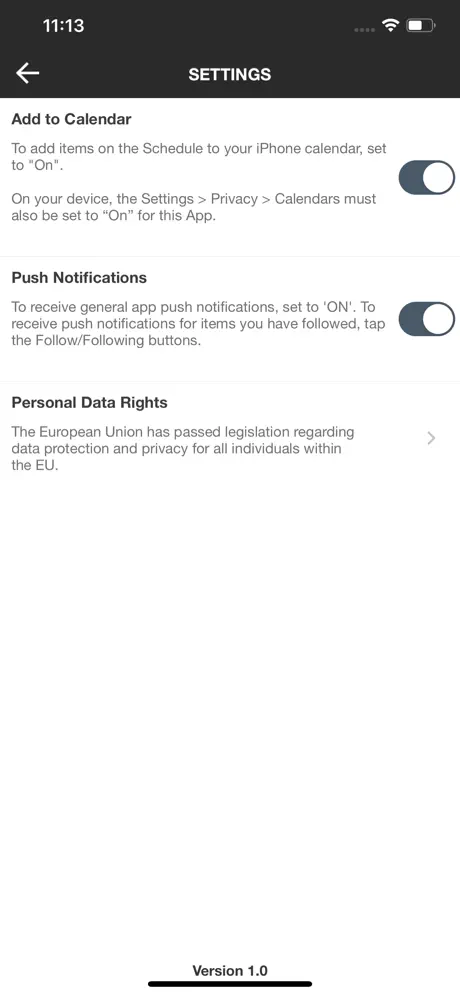 ICCFA App