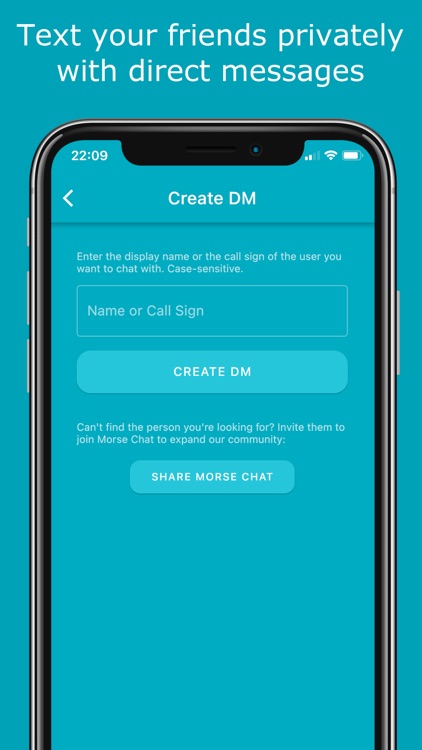 Morse Chat: Chat in Morse Code screenshot-3