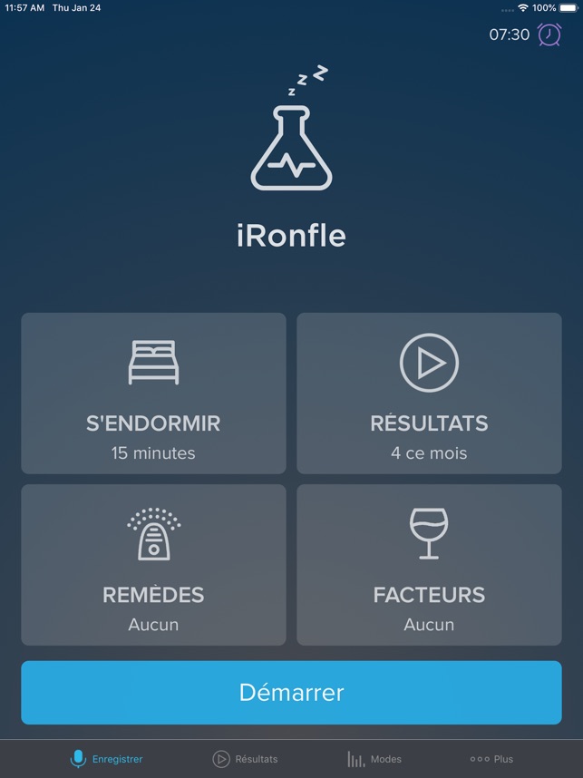 iRonfle dans l'App Store