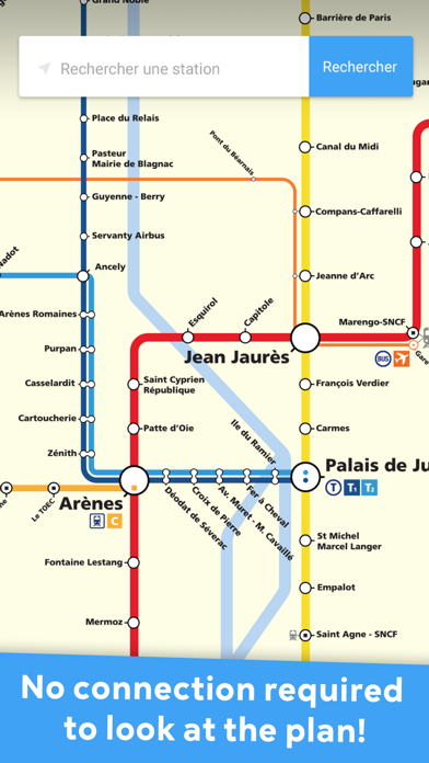 Toulouse Subway TISSEOのおすすめ画像1