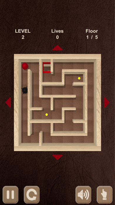 Roll the ball. Labyrinth box (ad-free) screenshot 2