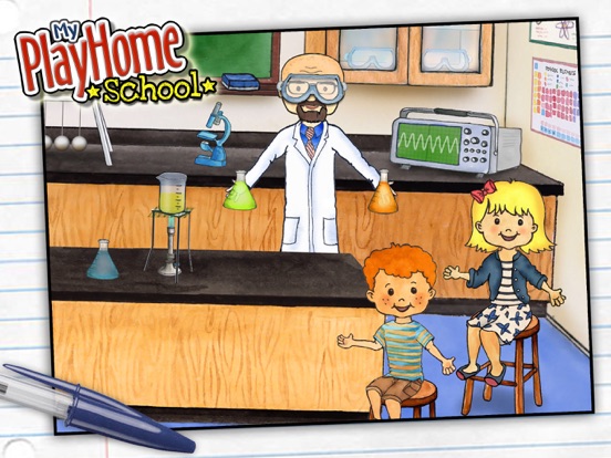 My PlayHome School iPad app afbeelding 5