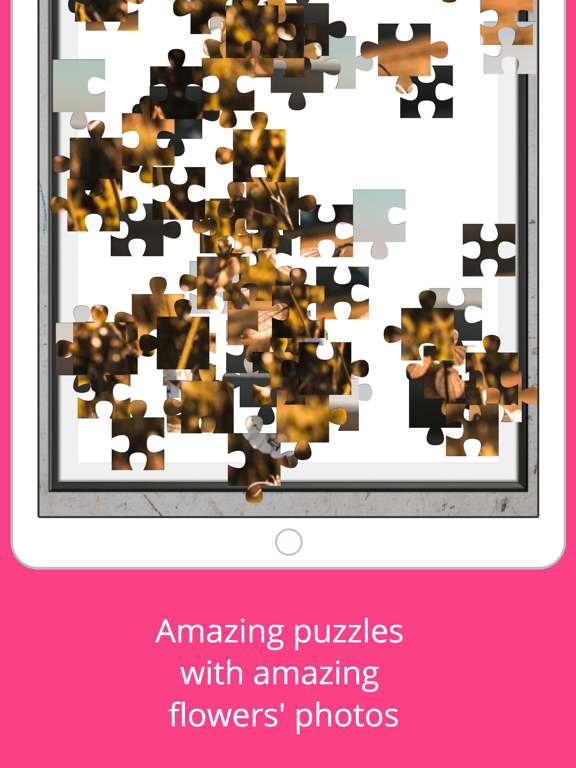 Flowers Puzzle - Play with your favorite flowers screenshot 4