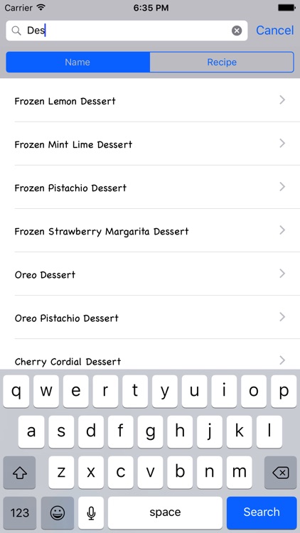 Delicious Desserts Recipes screenshot-4