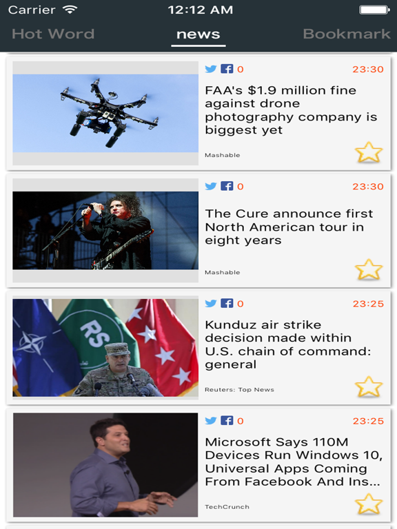 Screenshot #6 pour Read world breaking hot news - Get Trend News