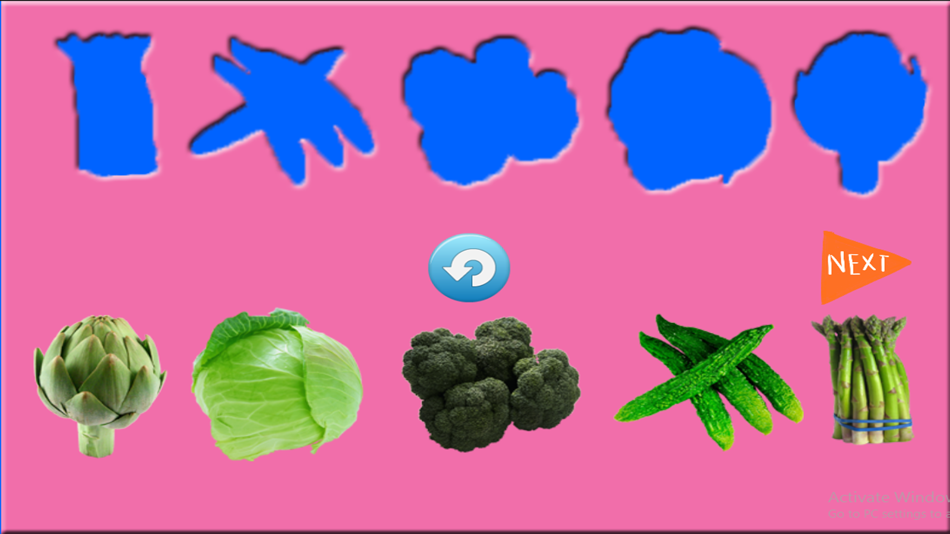 #3. Enjoyable Learning of Vegetable Names for Toddlers (iOS) 由: Ayesha Yasser