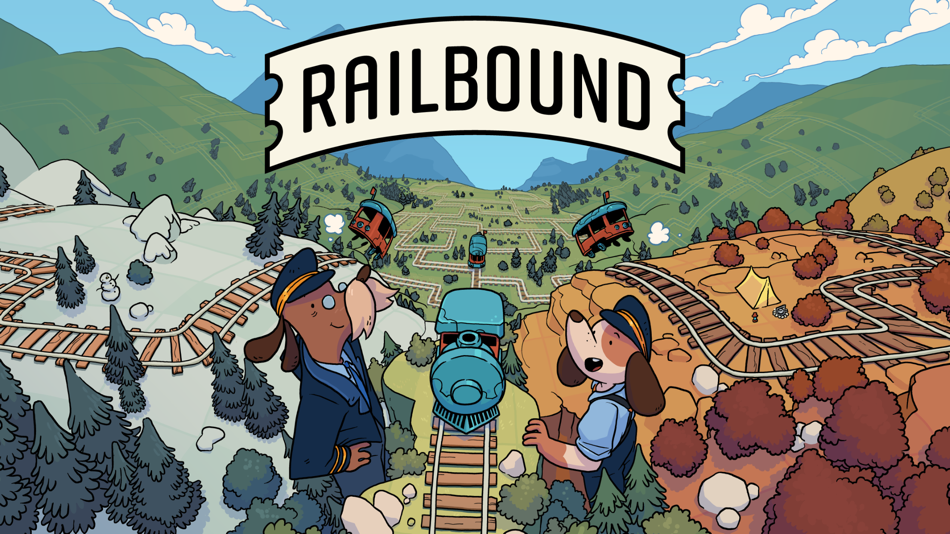 #1. Railbound (iOS) Podle: Afterburn Lukasz Spierewka