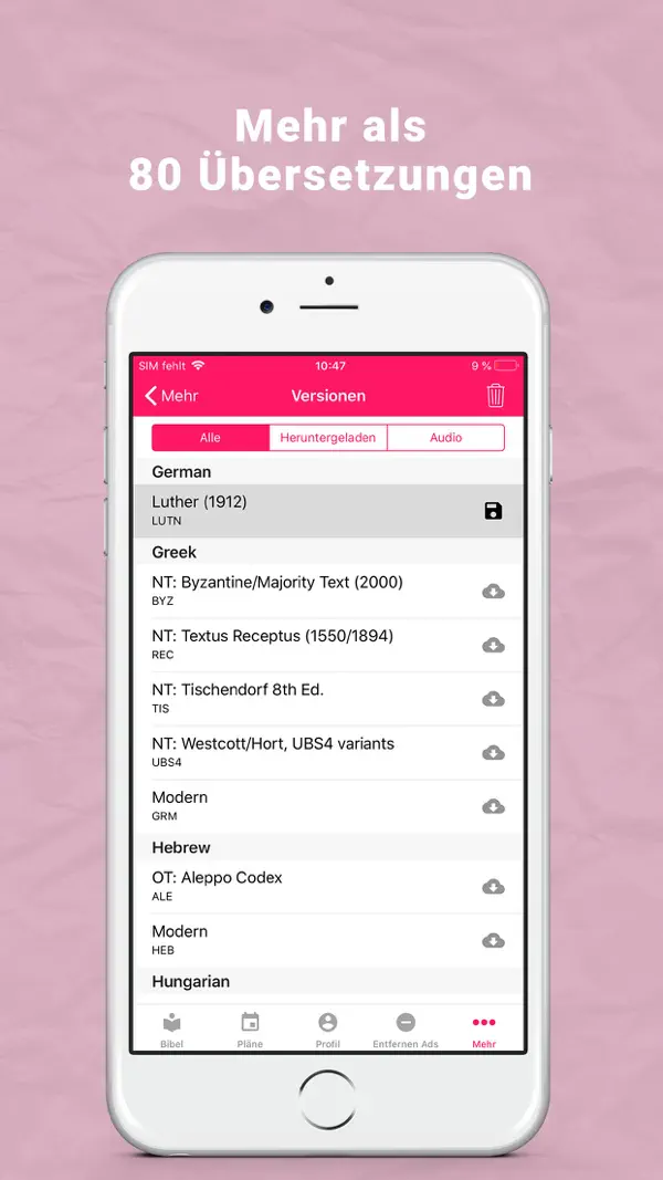 Luther Bibel Screenshot 3