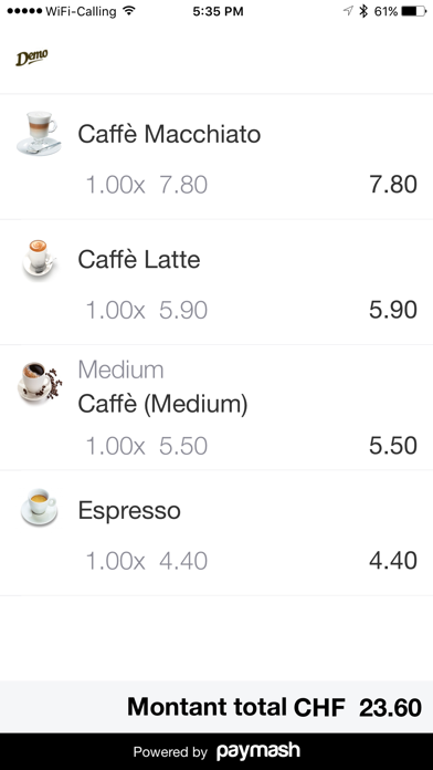 Screenshot #2 pour Paymash Customer Display