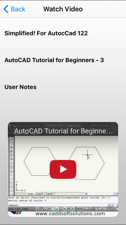 Simplified! For AutoCad