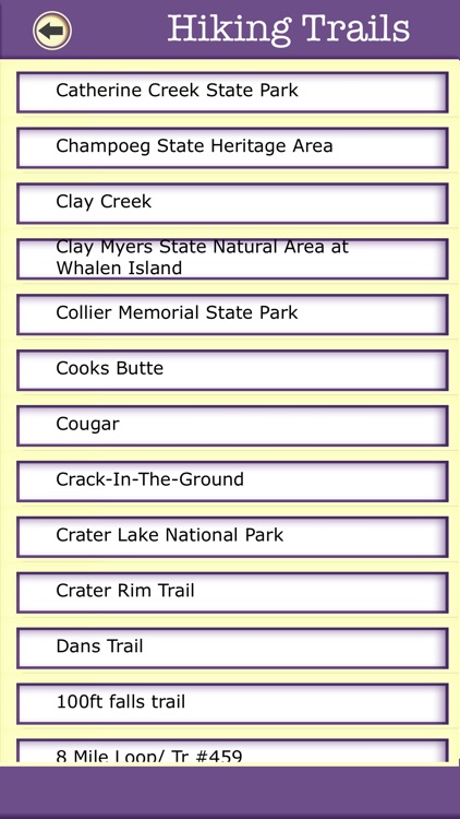 Oregon Campgrounds & Hiking Trails,State Parks screenshot-3