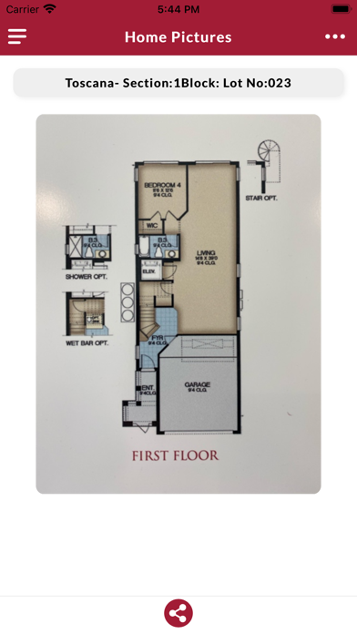 Park Square Homes - Buyer Screenshot