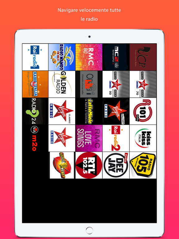 Screenshot #6 pour Radios Italia : il meglio della radio italiana