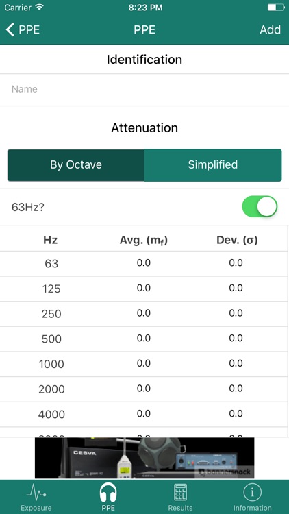NoiseAdvisor EPI PPE