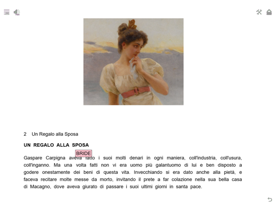 Screenshot #6 pour HypLern Italian Reader