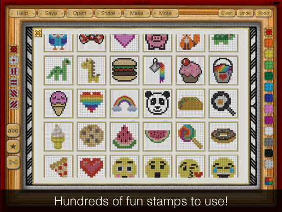Screenshot #5 pour Cross Stitch Maker: Draw Realistic Embroidery!