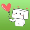 Cubeman Falling In Love Stickers