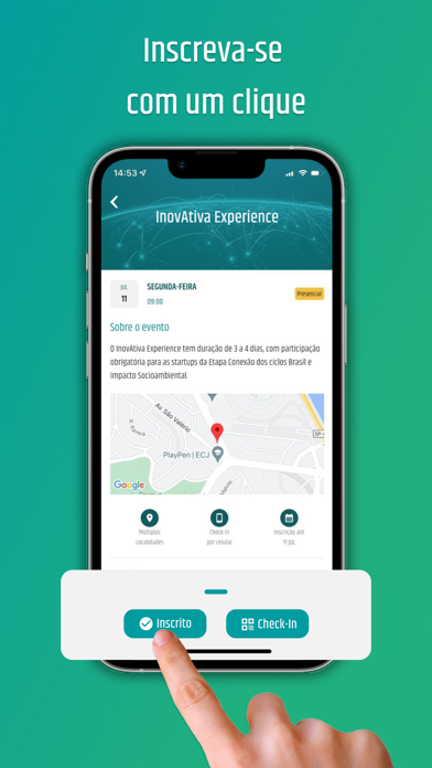 InovAtiva - Eventos e Conexões Screenshot