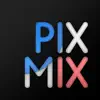PixMix. A new way to design. delete, cancel