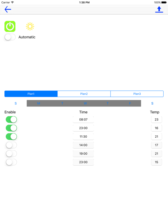 Screenshot #5 pour Termostato Wifi