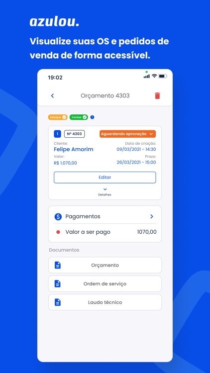 Azulou - Agenda, Vendas e Site screenshot-8