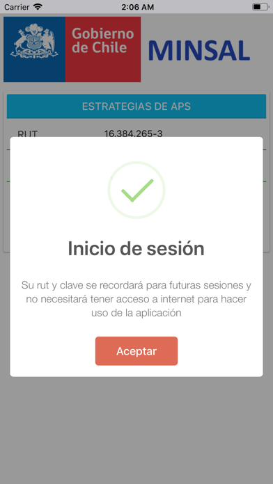 Estrategias de APS Screenshot
