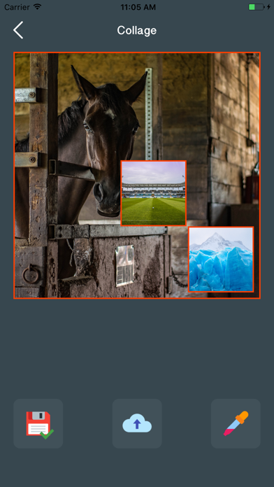 Collage Maker - Photo Frame iPhone screenshot 5 - Photo & Video app