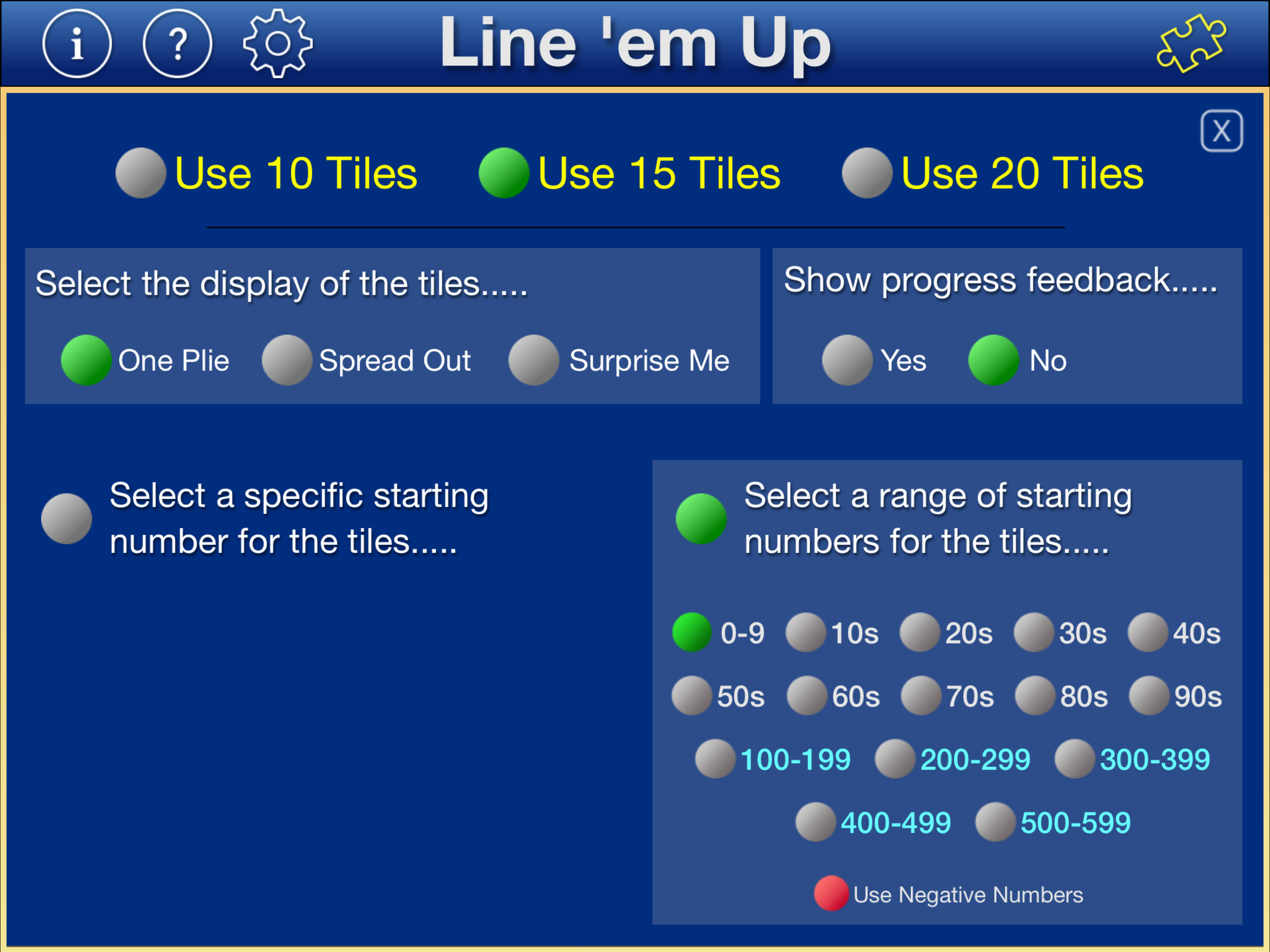 Line 'em Up