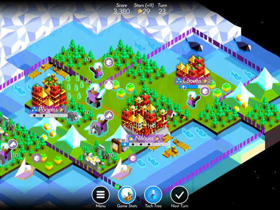 The Battle of Polytopia iPad app afbeelding 5