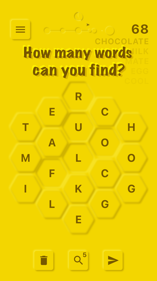 #3. Hex Words: Word Search (iOS) 来自: Grounded Games