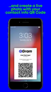 qgram: instant business card iphone screenshot 4