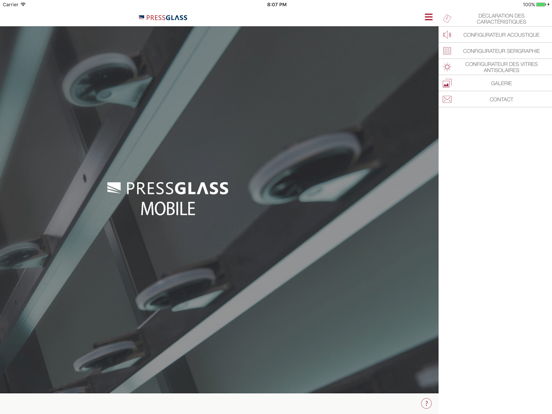 Screenshot #5 pour PRESS GLASS MOBILE