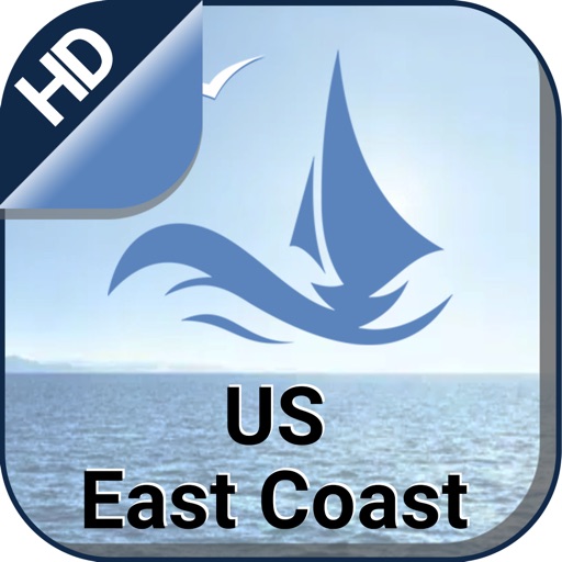 US East Coast offline nautical charts for boating