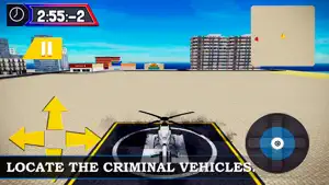 Police Helicopter Crime Arrest & Chase game screenshot #1 for iPhone