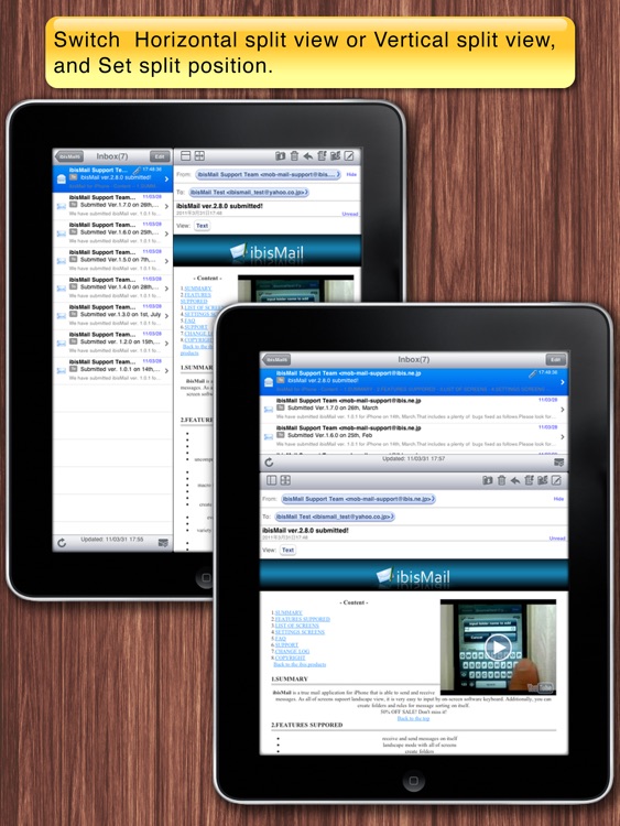 ibisMail for iPad - Filtering Mail screenshot-3