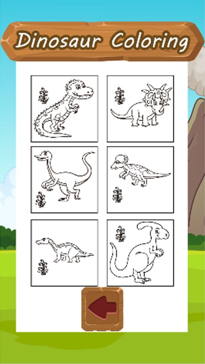 Dinosaur Coloring Kid Book