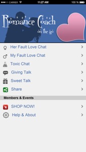 RomanceCoach screenshot #2 for iPhone