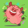 Funny Angry Pig