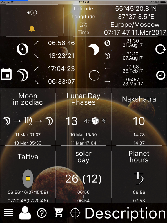 Screenshot #4 pour Calendrier lunaire - Lune