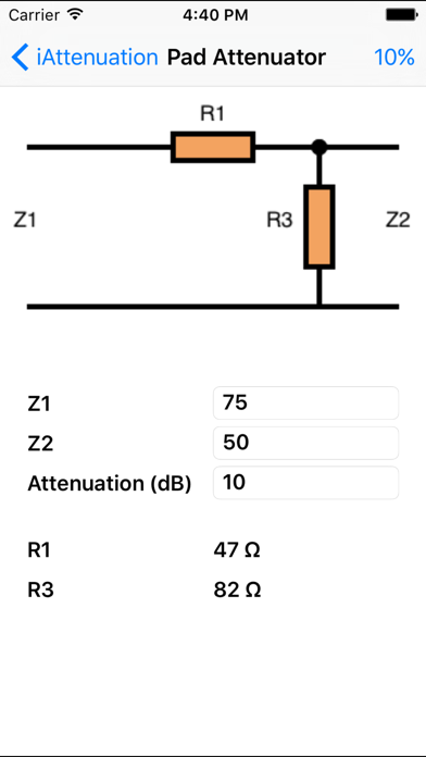 iAttenuation Screenshot