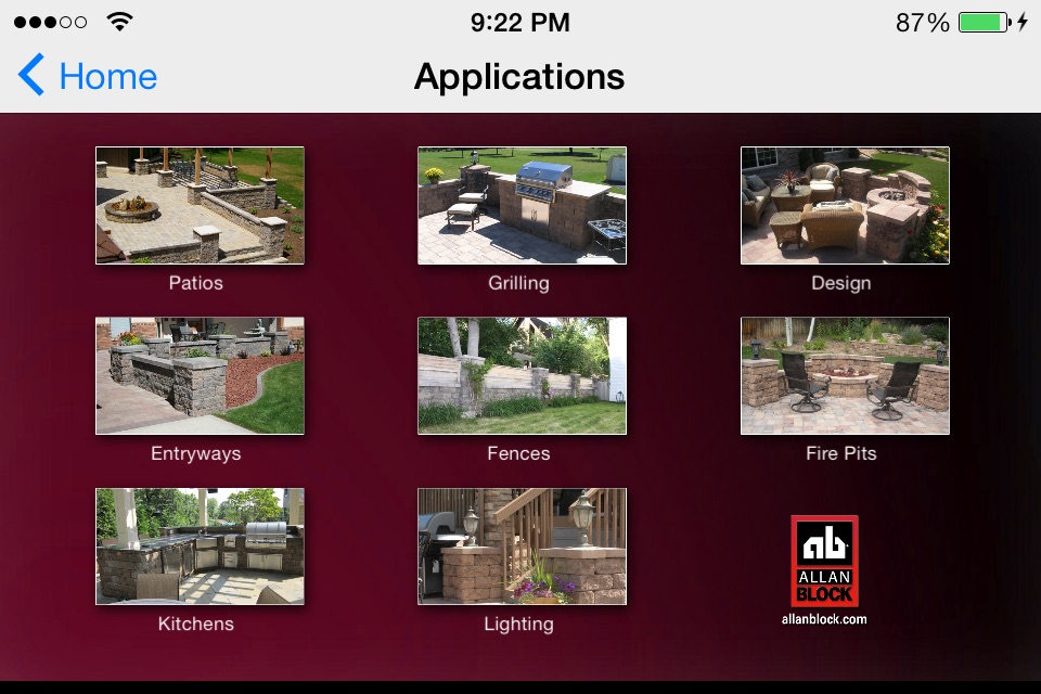 Allan Block Courtyard App screenshot 2