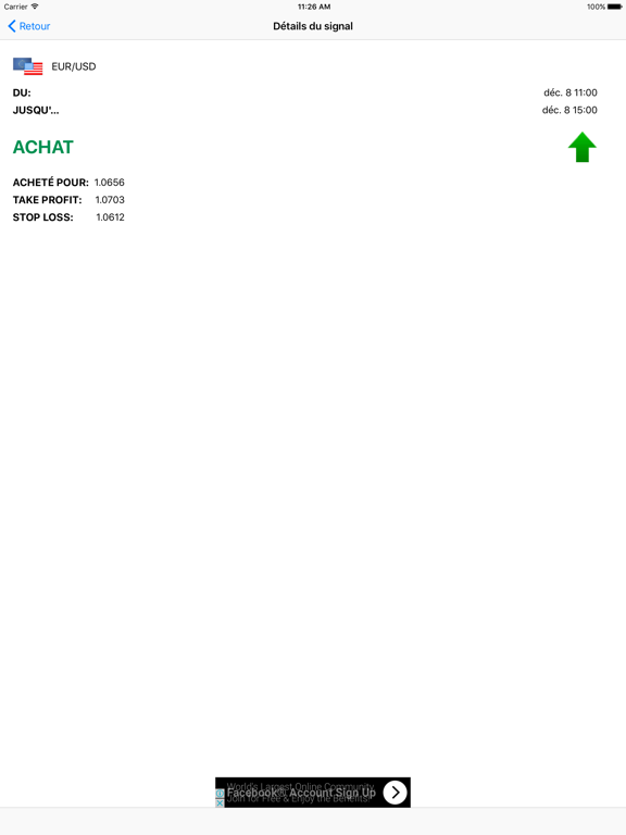 Screenshot #6 pour Signaux Forex