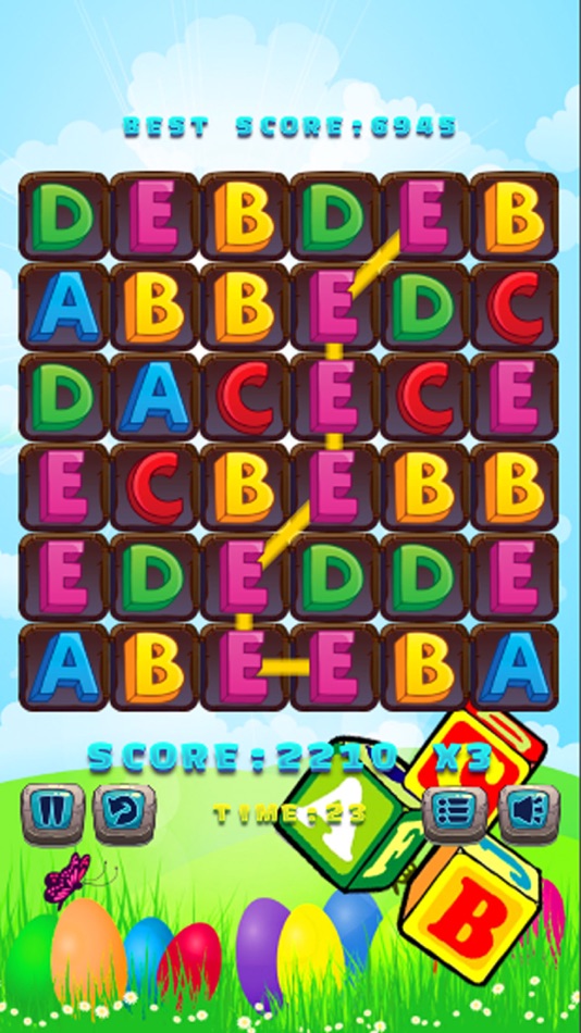 #2. ABC Match 3 Puzzle - ABC Drag Drop Line Game (iOS) 게시자: Manaichai Srimarueang