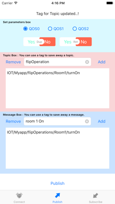 MQTT Probe screenshot 2