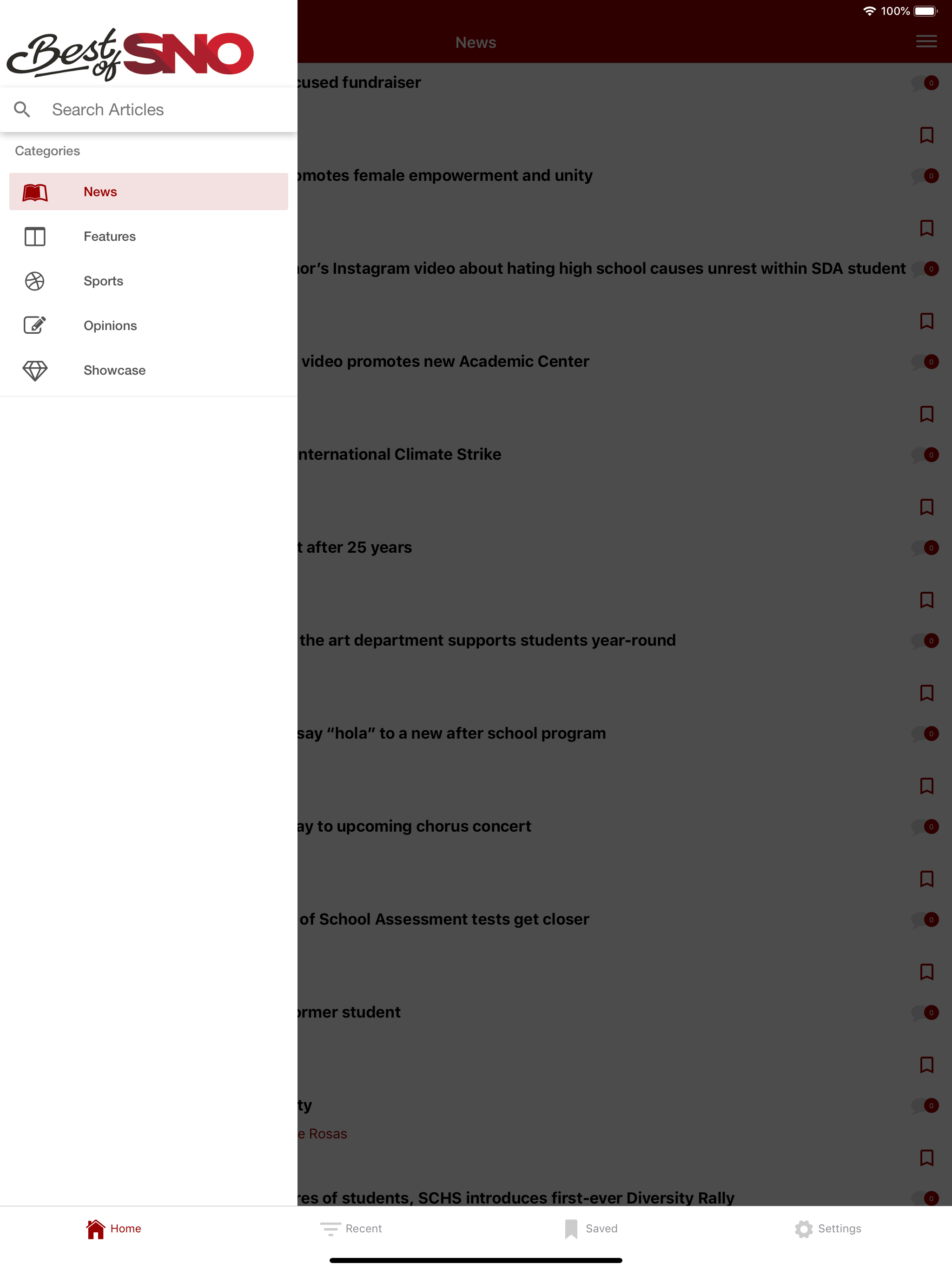 Student News Source screenshot 5