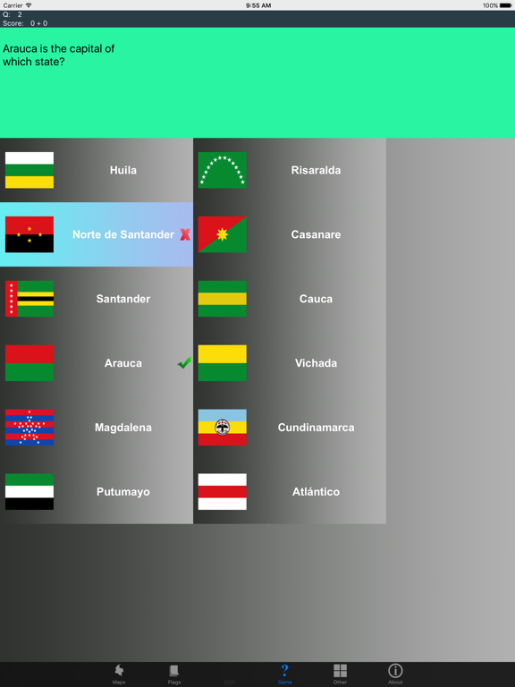 Screenshot #6 pour Colombia Department (State) Maps and Flags