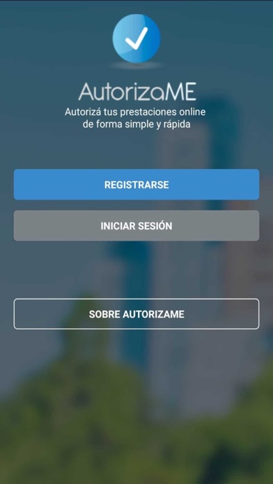 Autorizame Prestadores Screenshot