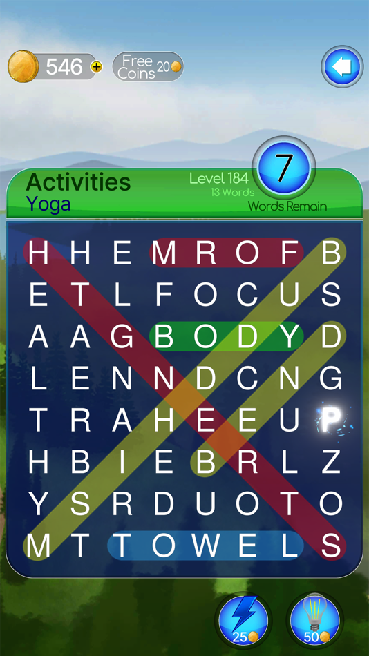 #3. Hidden Word Find: Word Search (iOS) 由: A Perfect Partnership