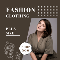 Plus size clothing and dresses