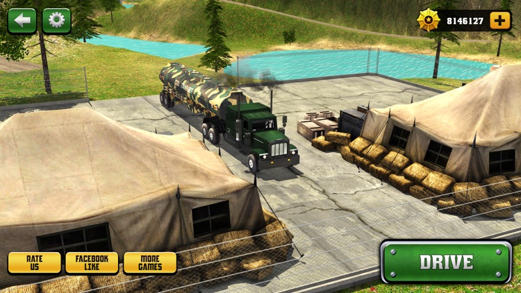 Uphill Offroad Army Oil Tanker Transporter Truck